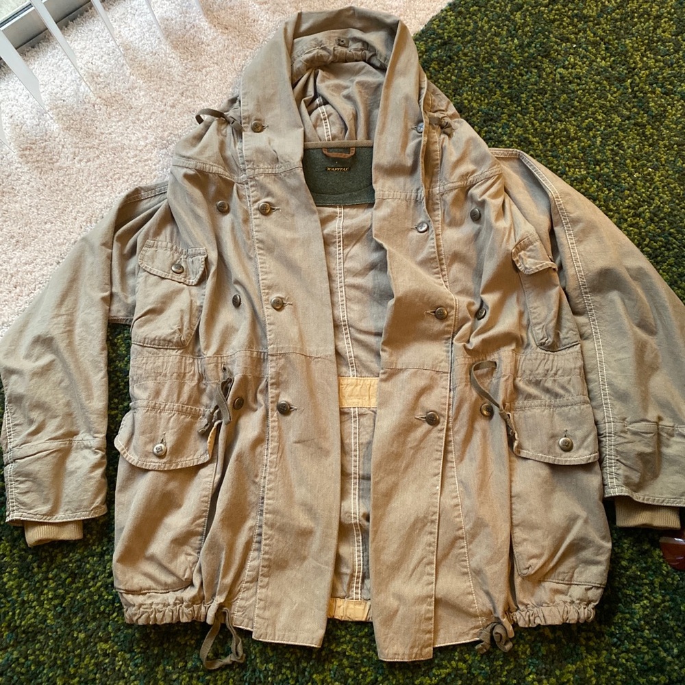 Kapital two-tone Ring Coat
